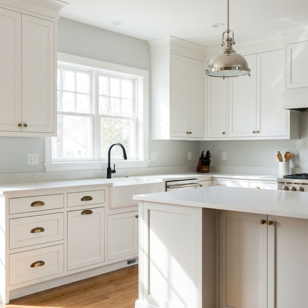 Paint Colors That Work with Brass, Black, and Silver Hardware
