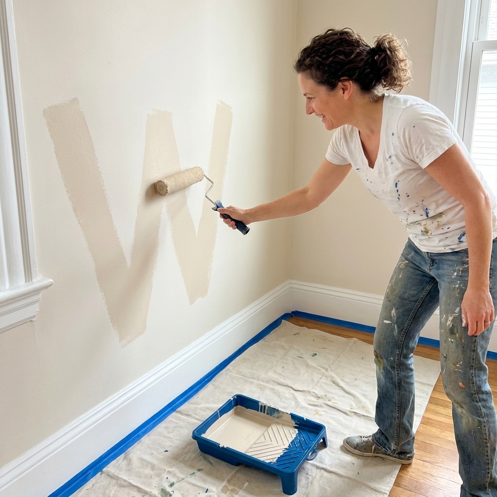 How to Roll Paint Without Roller Marks