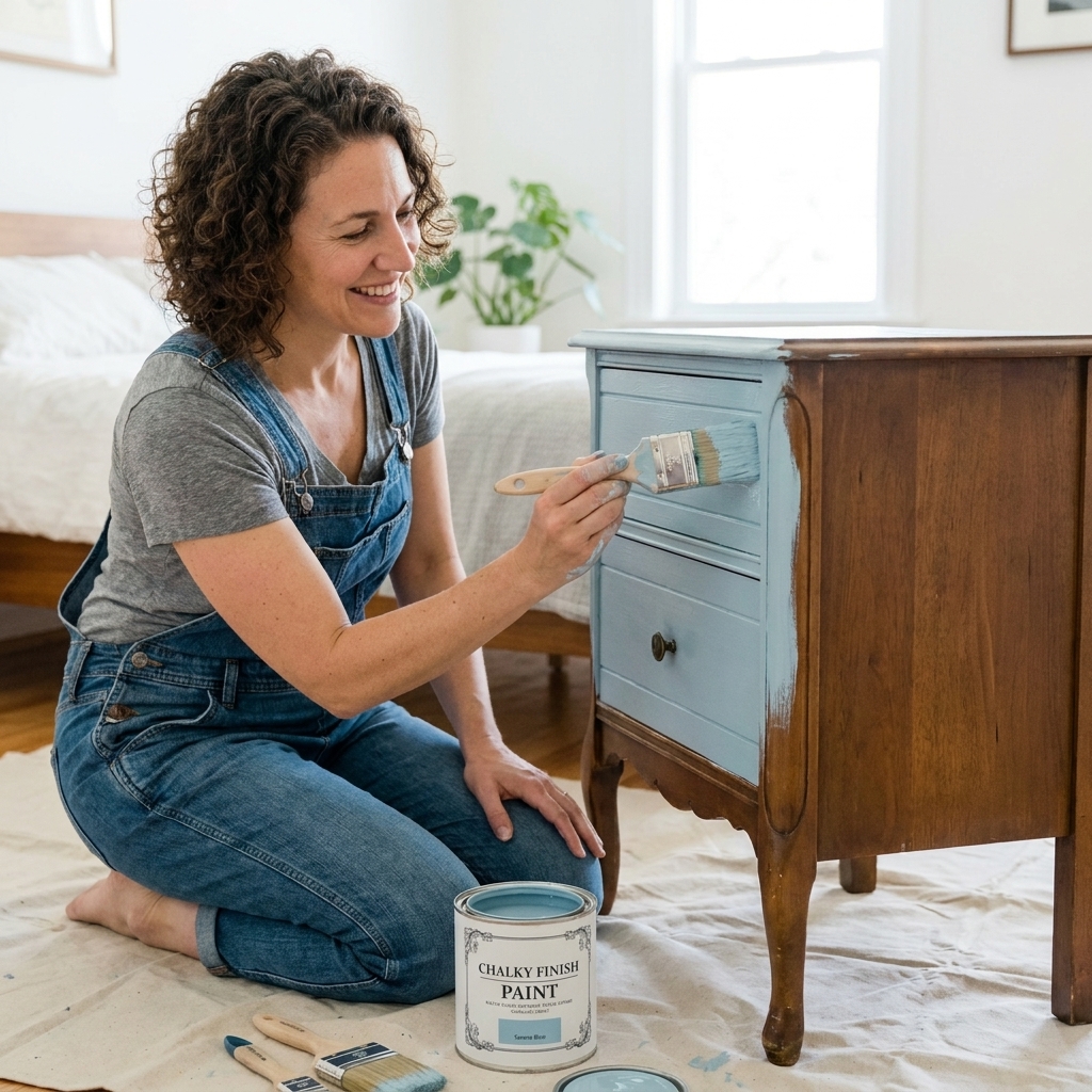 Chalk Paint vs. Mineral Paint for Upcycling