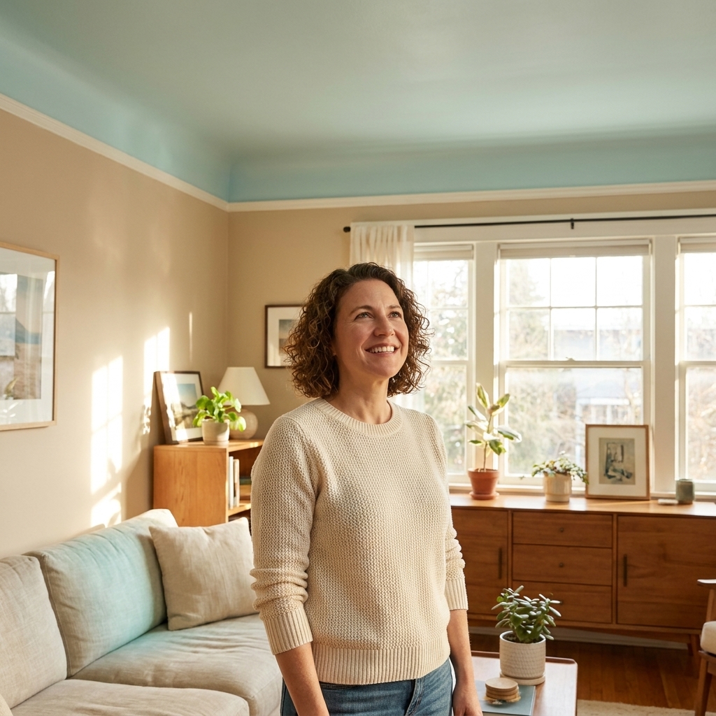 Beyond White: Choosing a Ceiling Color That Works